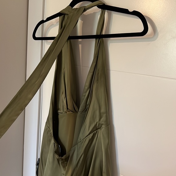 Olive green Zara dress - Picture 2 of 4